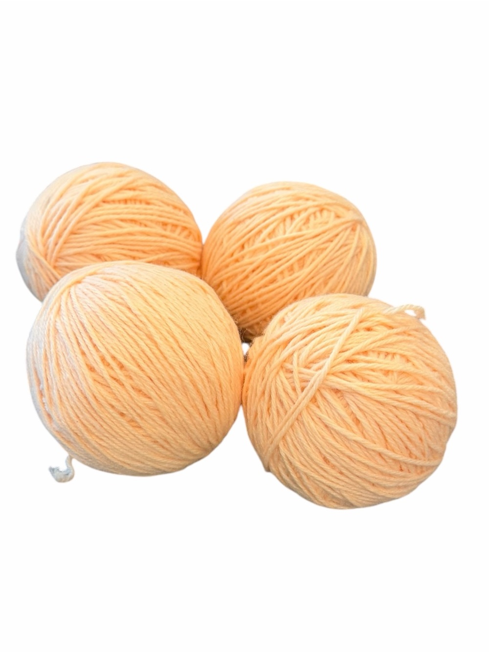 Caron Simply Soft Yarn Acrylic 4 Skeins Peach #4 Worsted‎ 14.3 Oz Total
